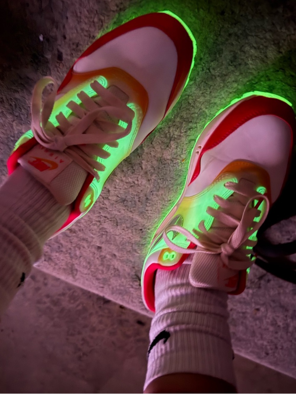Nike Air Max 1 Sofvi soft vinyl glow in the dark rare